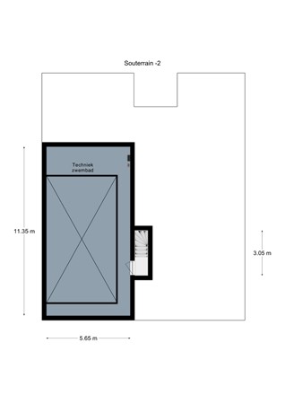 Floorplan - Parklaan 12, 6291 EJ Vaals